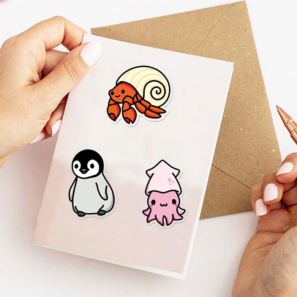 よっしゃん購入 かわいい小動物 ステッカーセット 4枚 よっしゃん購入 かわいい小動物 ステッカーセット 4枚 よっしゃ